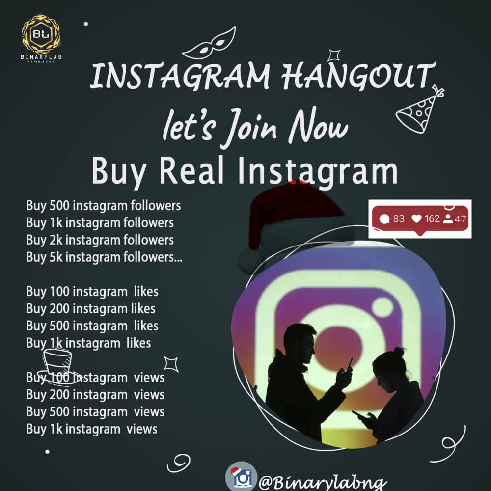 Binarylabng's tweet photo. let build your Instagram followers @binarylabng... Dm up asap for more info #babzmill #WebsiteValue #100DaysOfCode #BrandsNeedTacha #SundayIgboho #nigeria #TractorsVsTraitors https://t.co/tY2Rt2CRge
