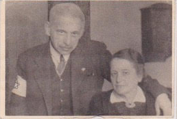 It's Holocaust Memorial Day. This is a photograph of my great-grandparents, Joachim and Amalia. Before the war, they owned a woodwork factory in Krakow.