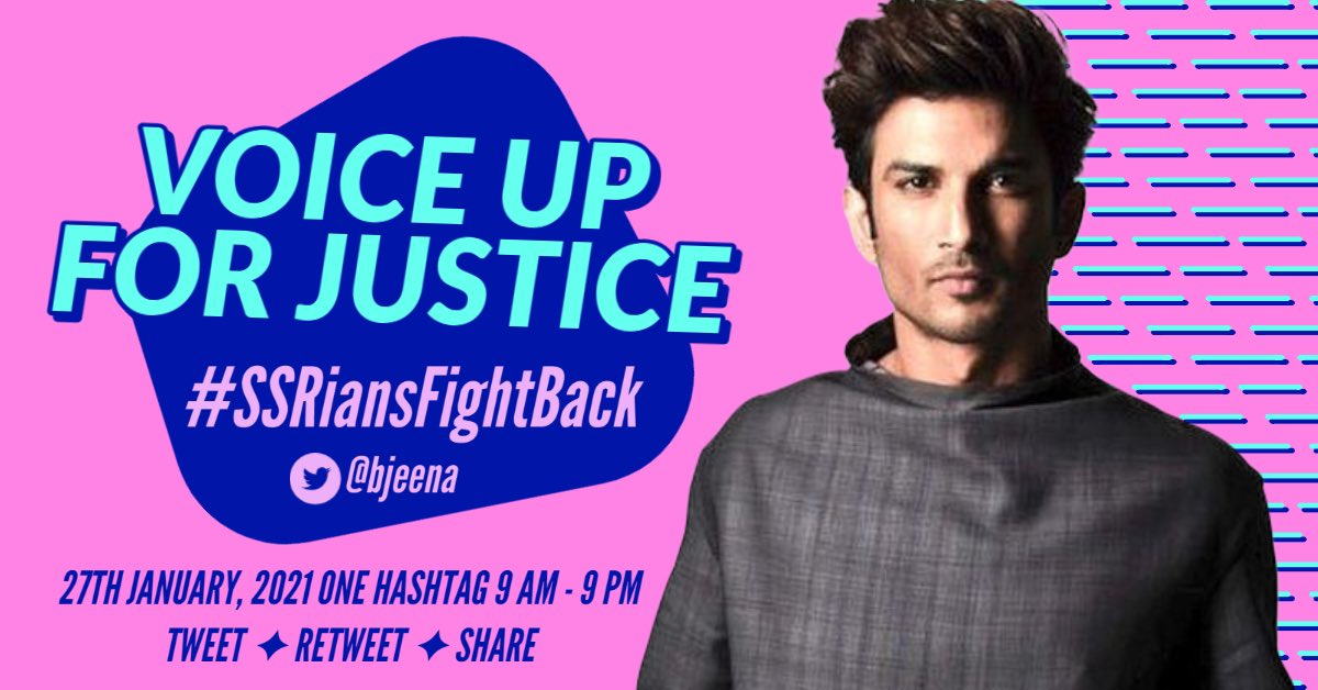 nilotpalm3's tweet photo. Where are SSRIANS , why no josh after 21st ?? #SSRiansFightBack https://t.co/J54qGdmhOR