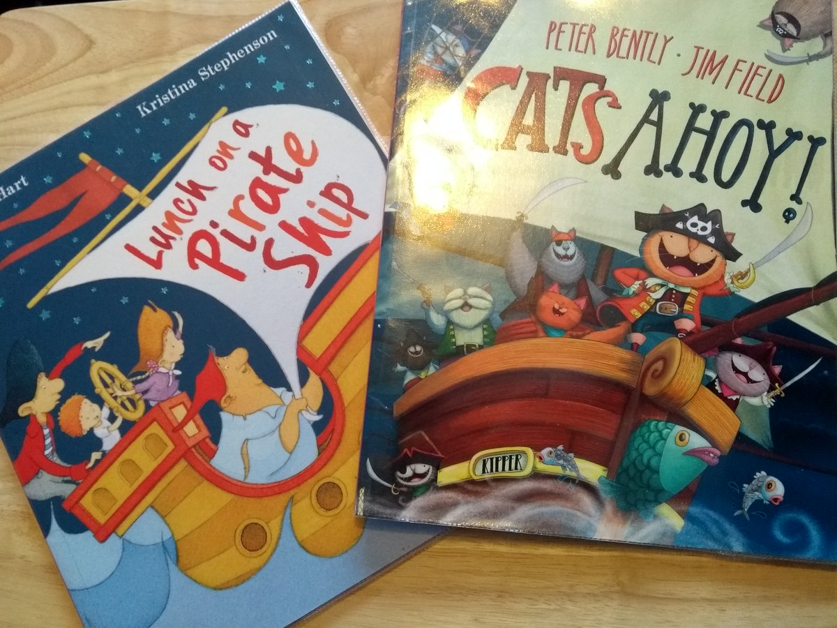 Join us on Facebook at 7.30pm tonight for Bedtime Stories. Tonight's stories are "Lunch on a Pirate Ship" by <a href="/carylhart1/">Caryl Hart, Children’s Author</a> &amp; Kristen Stephenson published by <a href="/simonschuster/">Simon & Schuster</a> and "Cats Ahoy" by <a href="/PeterBently/">Peter Bently</a> &amp; @_JimField and published by <a href="/MacmillanKidsUK/">Macmillan Children's Books</a>