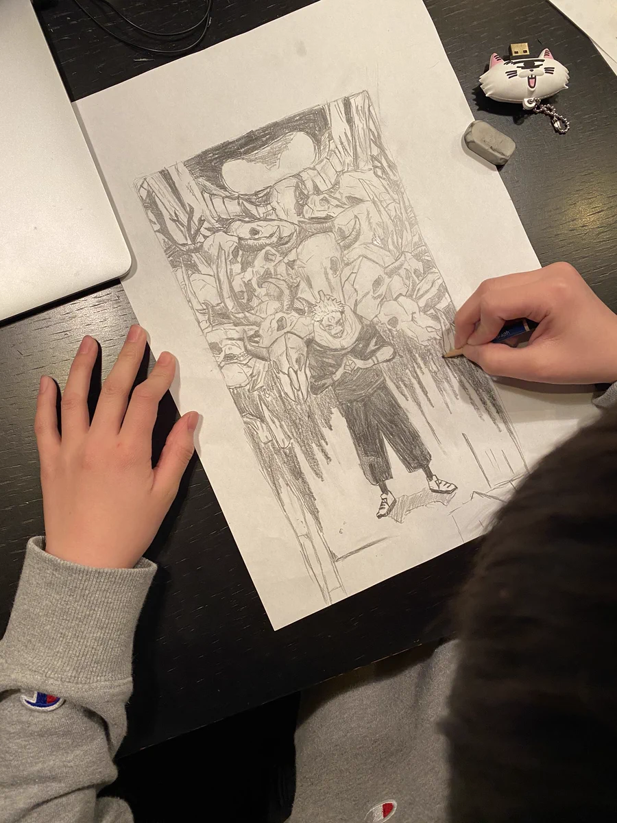 漫画家、二ノ宮知子さんの息子さんの絵心に驚愕！呪術廻戦の絵がうますぎると話題！！