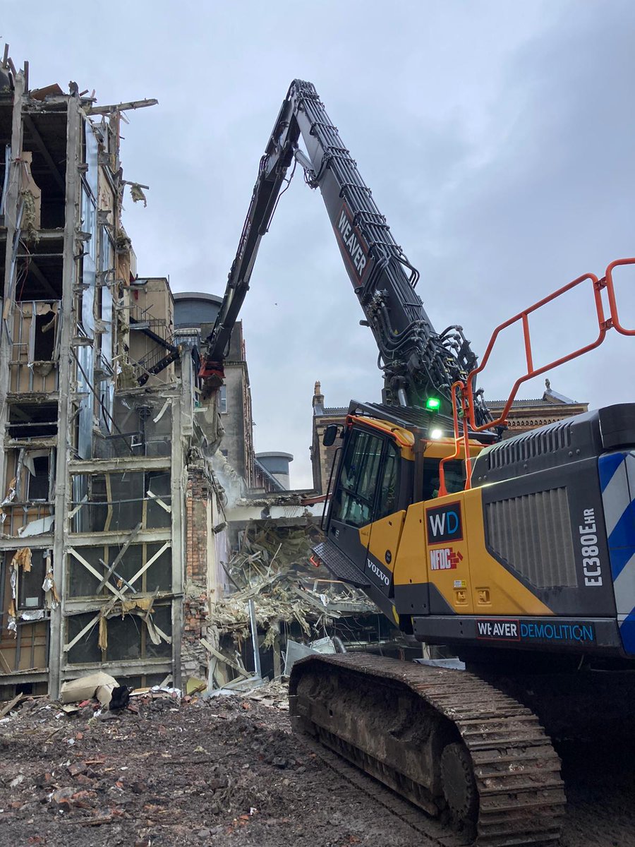 weaverdemo's tweet image. Our high reach busy on a new project in Bristol city centre this week
#demolition #demolitionworks #construction #bristol