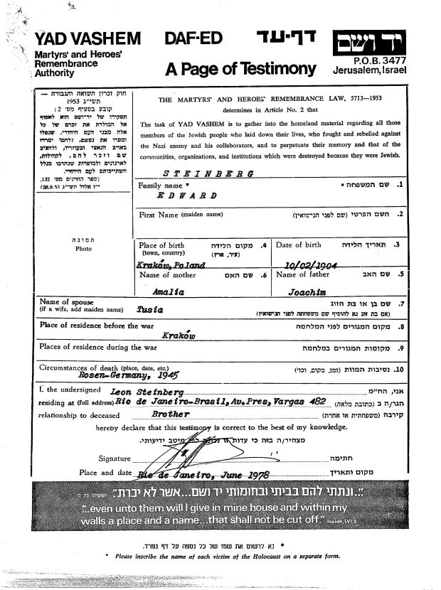 All were dead by 1945.