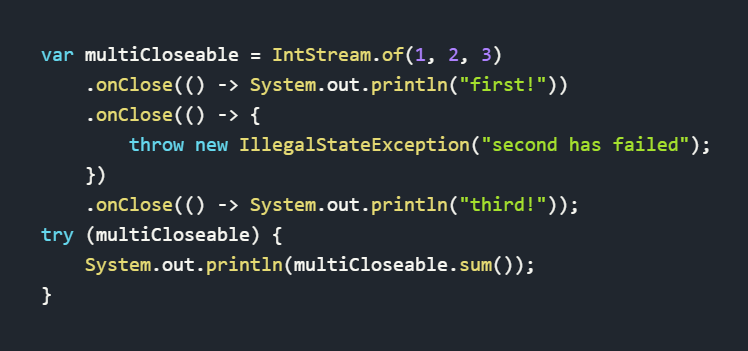Do you know how the closing of such a Stream will end up with? Take a look at my blog to find the answer 👇
x.com/mikemybytes/st…