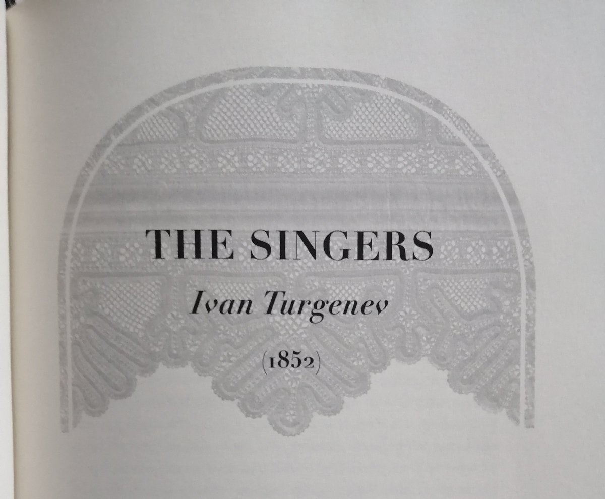 22. "The Singers" by Ivan Turgenev. Available online at  http://www.gutenberg.org/files/8744/8744-h/8744-h.htm#chap17