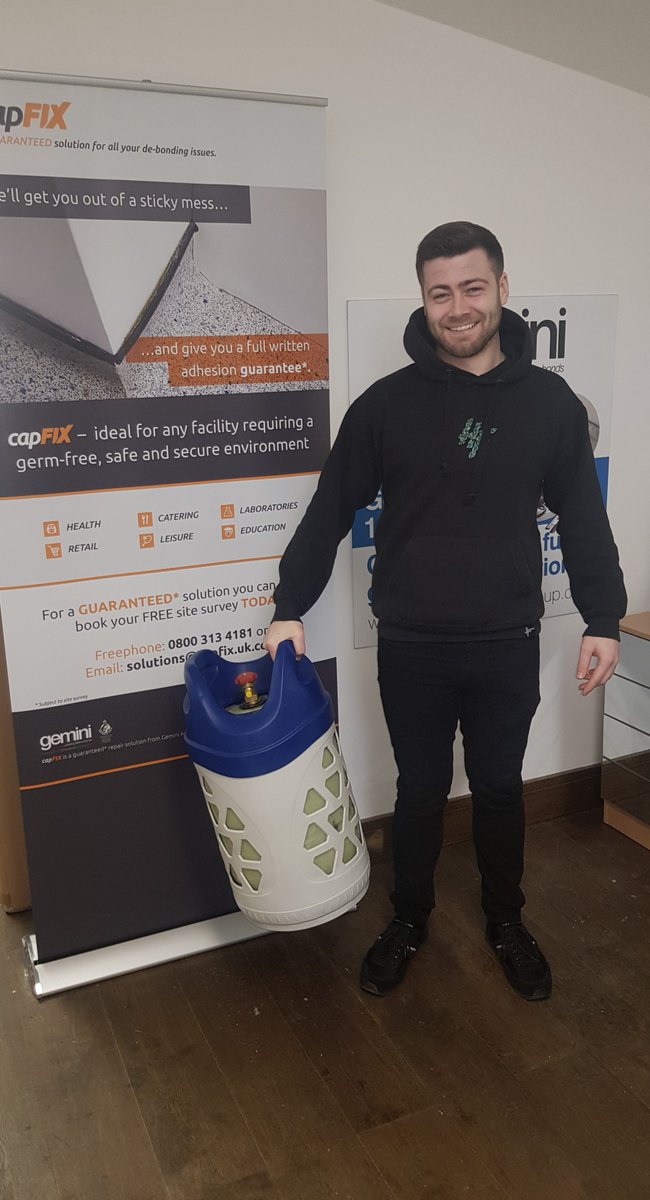 GeminiAdhesivesGroup (@geminiadhesives) on Twitter photo <a href="/JoeGeminiAdhes/">Joe@GeminiAdhesivesSalesRep</a> showcasing the new refillable canister!
- Super Lightweight
- 100% better for the enviroment
- No empty canisers lying aroud, ever
- Free collection & delivery
- £5 off each canister!
#nospraynolay #flooring #adhesive #weknowflooring #nhs <a href="/JoeGeminiAdhes/">Joe@GeminiAdhesivesSalesRep</a> showcasing the new refillable canister!
- Super Lightweight
- 100% better for the enviroment
- No empty canisers lying aroud, ever
- Free collection & delivery
- £5 off each canister!
#nospraynolay #flooring #adhesive #weknowflooring #nhs