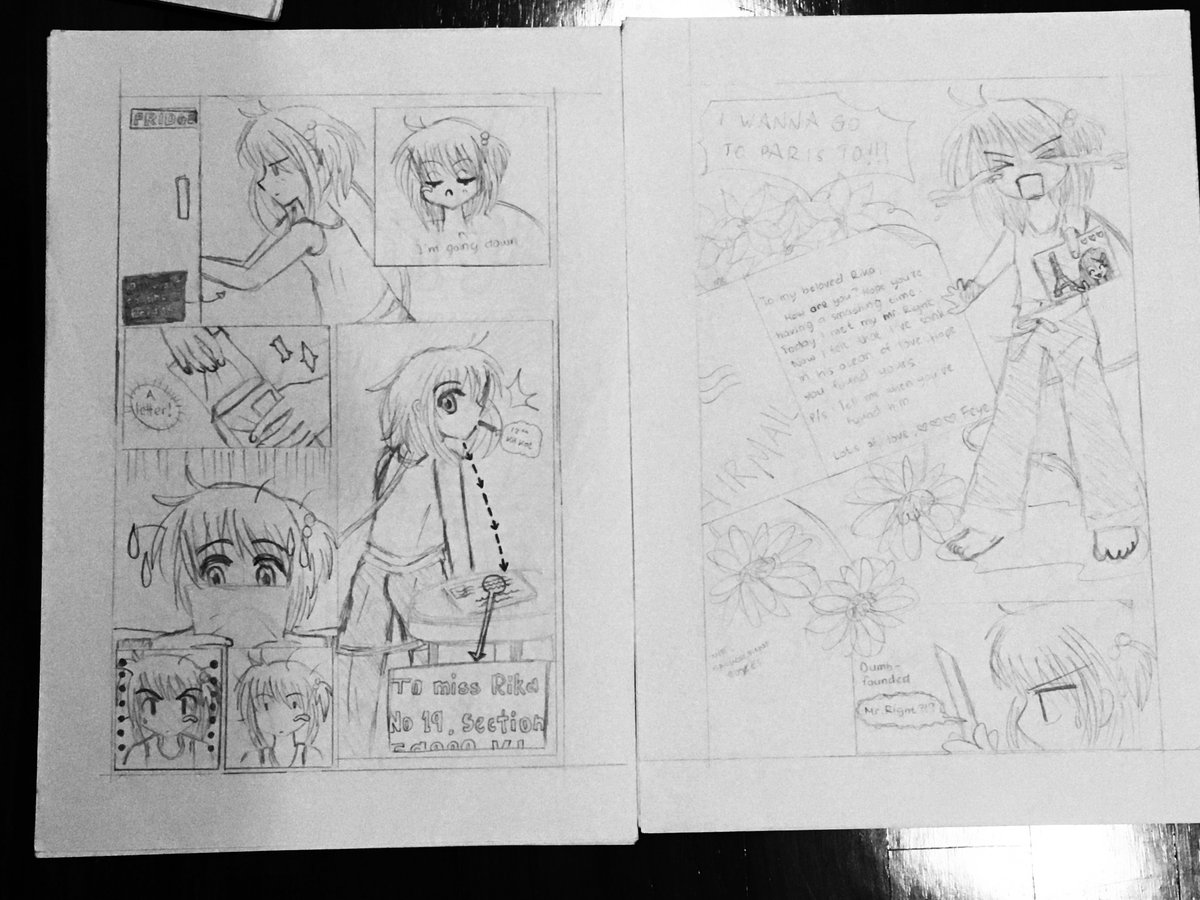 Throughout time, I’ve unintentionally developed my OCs and at the same time tried various genres for my story telling. As you can guess, fantasy is one of the few that I keep coming back to. I’ve also tried drawing full bodied figures and expanding them outside of the panels