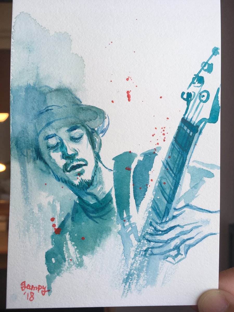 gampy's tweet image. 3周目
#forinstance
#FANART 
#watercolor