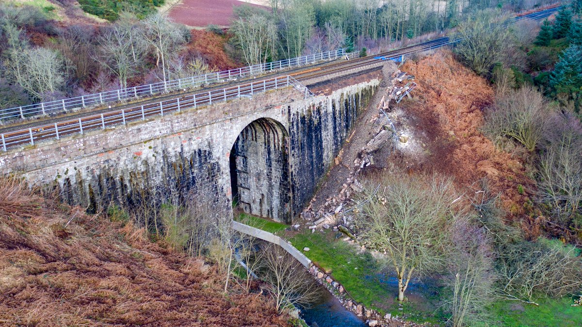 Update: 27/01 @ 15:00 We wanted to give a further update for our passenger and freight customers on the closure of the railway between Stonehaven and Montrose. We know the disruption this is causing. It’s going to remain closed until Monday Feb 22, while repairs are completed. /1