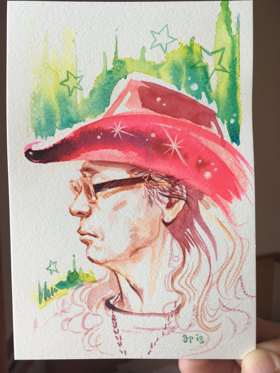 gampy's tweet image. 3周目
#forinstance
#FANART 
#watercolor