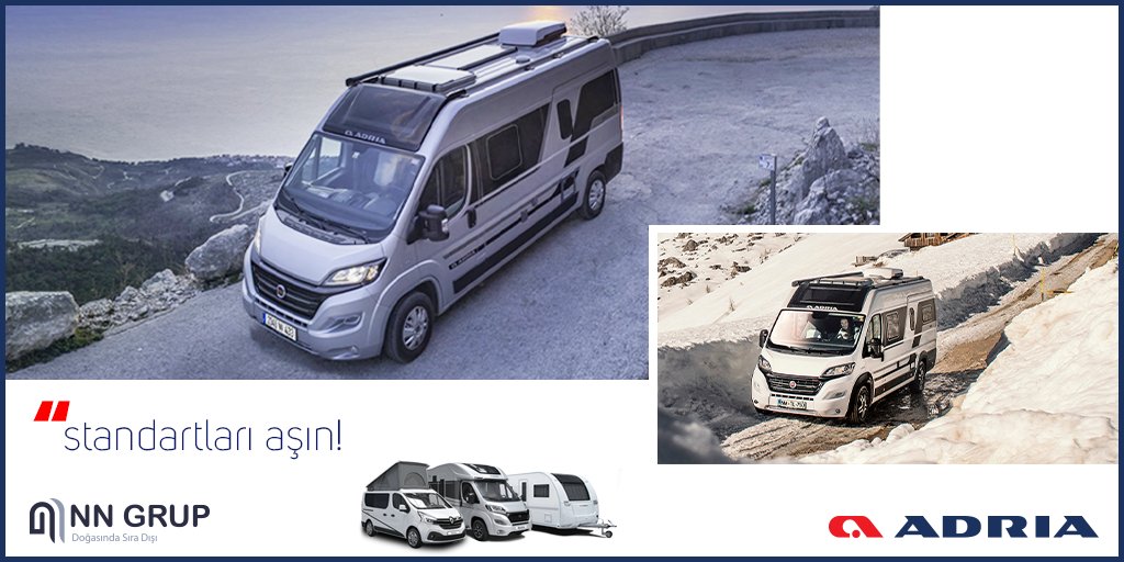 nngruptr's tweet photo. Ödüllü araçlarımız arasından Twin, camper karavanlarımız arasında, kendini öne çıkaran donanımlarla ustaca sıyrılarak sizin için geliyor. Emsallerine oranla çok daha kullanışlı özelliklere sahip ve inanılmaz derecede konforlu. 💯

#adria #nngrup #karavan #kamp https://t.co/omPJ8zSvb4