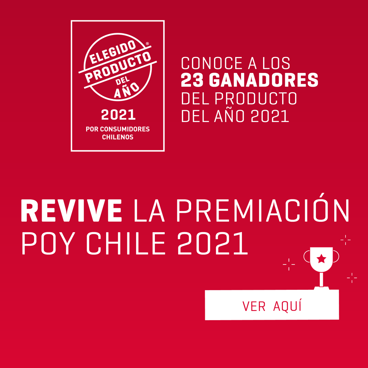 POYChile's tweet photo. Revive la premiación online 2021 del Producto del Año Chile acá 👉https://t.co/OijCy3CBuZ
#POYChile #ProductodelAño #2021 https://t.co/313LZjNh8L