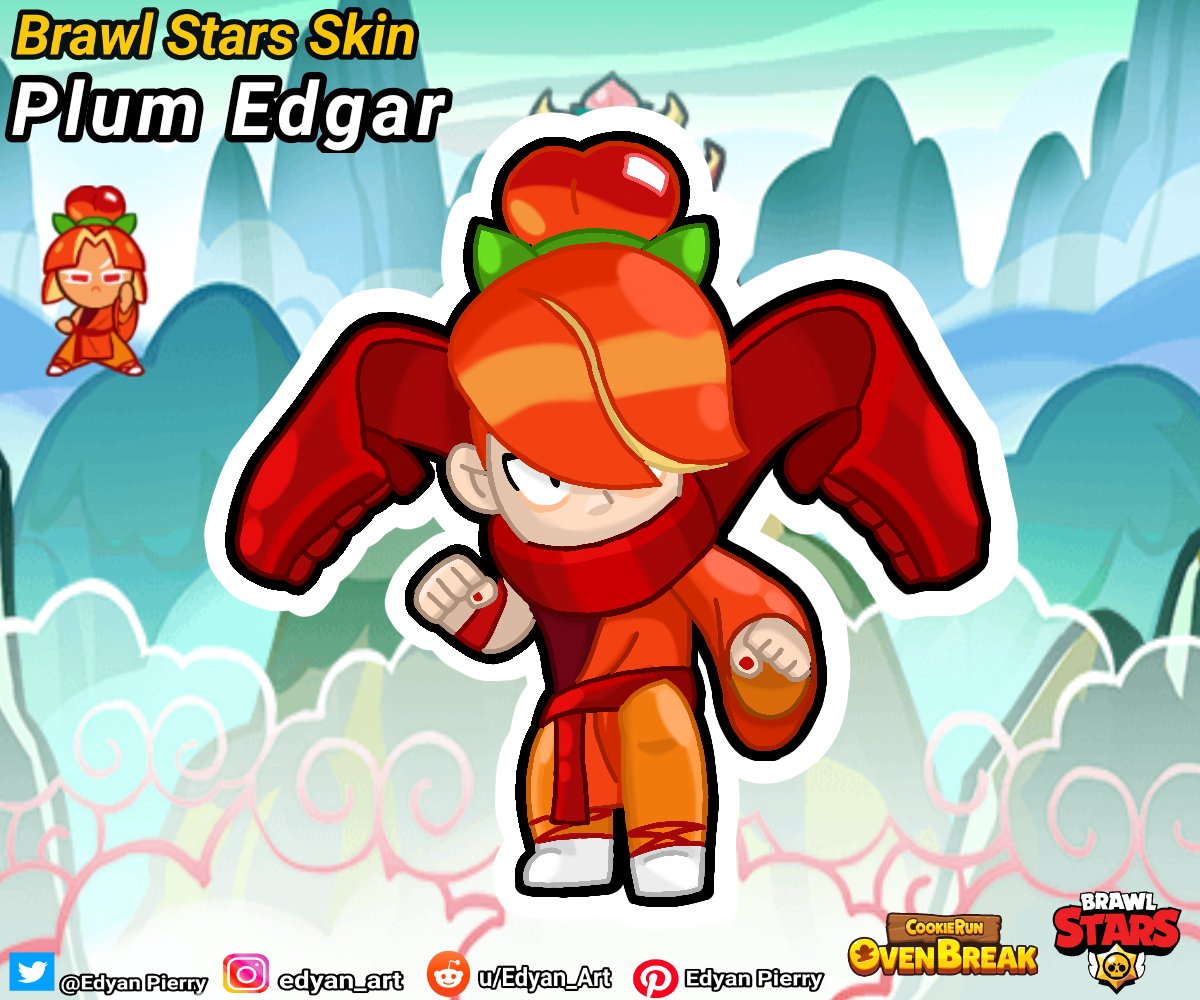 Бесплатный скин на эдгара в бравл. Brawl Stars Edgar Skin. Edgar Brawl Skins.