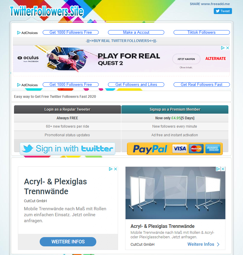 FollowingAMP's tweet image. Please don't click malware. If you trust websites like these you shouldn't have a Twitter account