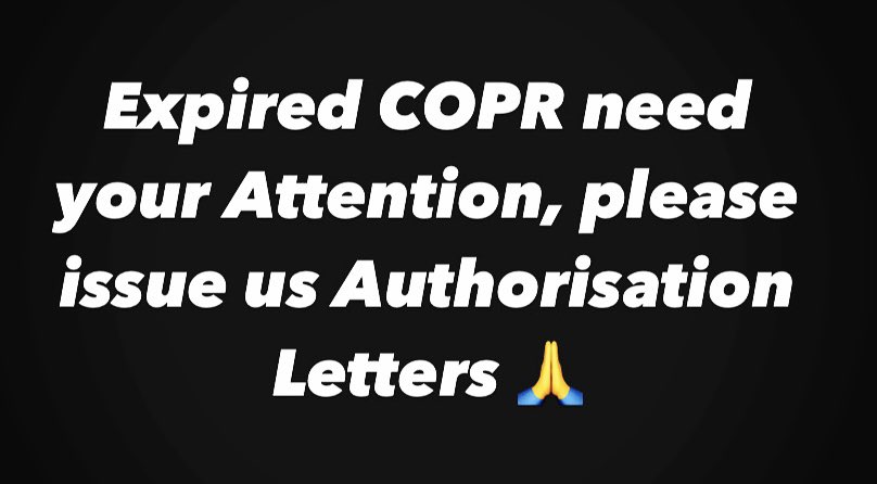 Please work on our files #expiredCOPRs give us ALs to travel, our family is suffering since past 10 months now #COPRExtension <a href="/marcomendicino/">Hon. Marco Mendicino</a> <a href="/JustinTrudeau/">Justin Trudeau</a> <a href="/RaquelDancho/">Raquel Dancho</a> <a href="/nsimmigration/">Nova Scotia Immigration and Population Growth</a> <a href="/CitImmCanada/">IRCC</a> <a href="/CitImmCanFR/">IRCC</a>