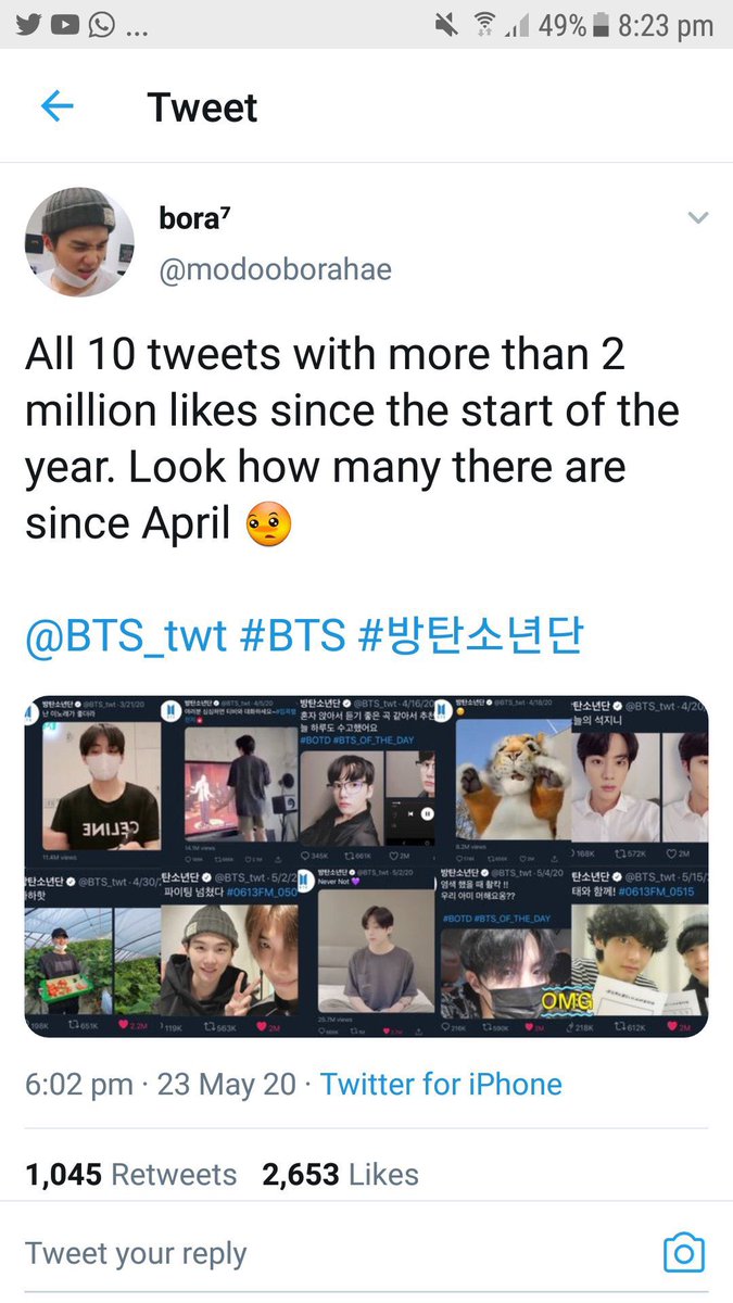 - Bora made a Tweet about B/TS tweets reaching more than 2M likes and left out J/M twice. One could say she didn’t saw it but, you have to scroll past J/M‘s Tweets to see the Posts of the other Members she has included in her "Edit“.