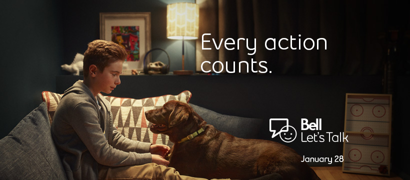 YMCA_Canada's tweet photo. Together we can #EndTheStigma on #MentalHealth by joining the conversation. 

On #BellLetsTalk day, lets talk about how we can move mental health forward in Canada by promoting awareness, taking action, and supporting one another. https://t.co/TJzW7b23Ep