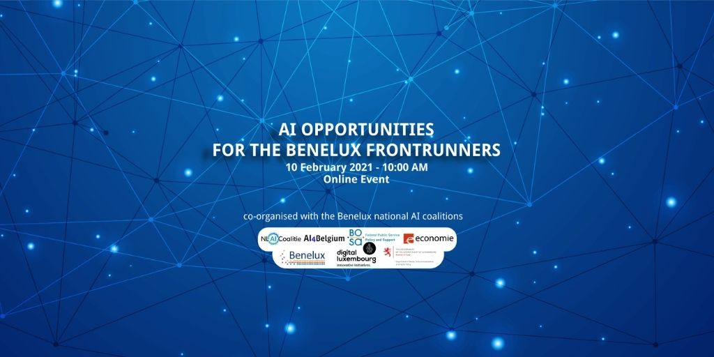 beneluxunion's tweet photo. 📢10/2 at 10:00 am online #Benelux event with @mathieumichel #BE_Benelux on #ArtificialIntelligence 

🗒️Zoom on opportunities #cross-border #AI collaboration in public sector, ethical side, data governance and future of work

👉Subscribe: https://t.co/DfvnfuUylk https://t.co/wfgfnDkz0e