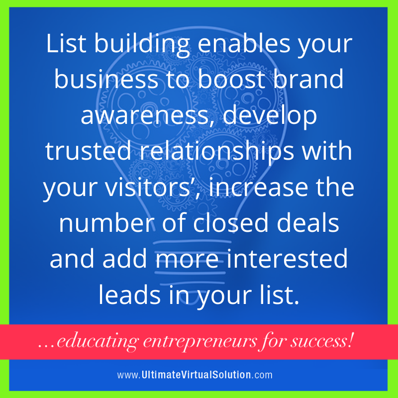 ultimateva's tweet photo. You own your email list. Build it and nurture it. It is a gateway to success. #TipsandTricks #EmailMarketing #ListBuilding https://t.co/y2LLEiGpS4