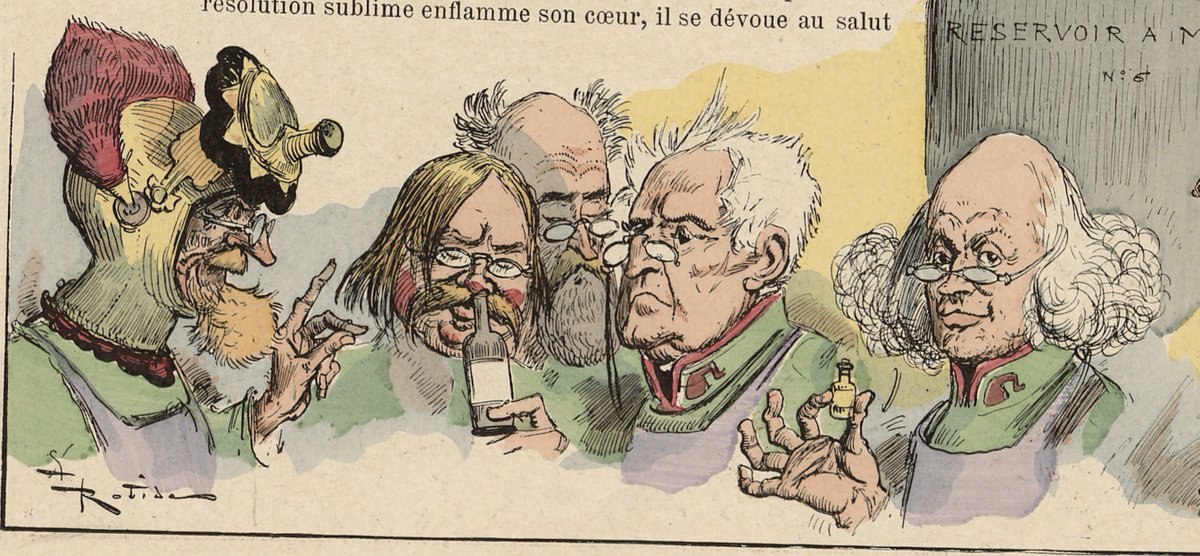 ferocias's tweet photo. Dans La Guerre au Vingtième siècle (1887), Albert #Robida représente quelques soldats #augmentés. Cela passe par l'équipement mais aussi par la résistance aux armes biologiques.
poke @lamethodeFC @NicoMartinFC
L'ouvrage est consultable sur @GallicaBnF => https://t.co/tHbmCrdyLf https://t.co/R18Mpiw2Av