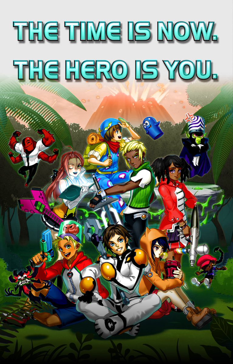 KZ_Artist's tweet photo. And what spawned from the fall of #fusionfallretro &amp; #fusionfalllegacy is phenomenal; more fan games, access to the original game and even a magazine, which I wish I bought lol but oh well. What I'm saying is the story I'm writing is a thank you to the #fusionfall community. https://t.co/ZQuu0T4R5Y
