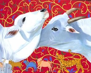 the pious dwell within unbroken bounds. न ता नशन्ति न दभाति तस्करो नासामामित्रो वयथिरादधर्षति | देवांश्च याभिर्यजते ददाति च जयोगित ताभिः सचते गोपतिः सह || These are never lost, no robber ever injures them: no evil- minded foe attempts to harass them. The master of the cows