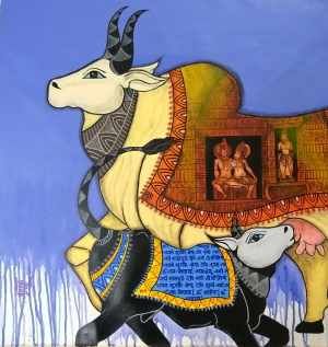 Timeless Glories of Gōmaṭā ~ नित्यः महिमानं गोमाता : -(अंश-ii )Gau Sūkta - Rig Ved 6.028 (6th Mandala, 28th Suktam) Gau(Cow)Sūkta is in Sanskrit. It also finds detailed mention in Atharvaveda 4th Kanda 21st Sūkta. Gau is our wealth. It is said that everything  #Thread