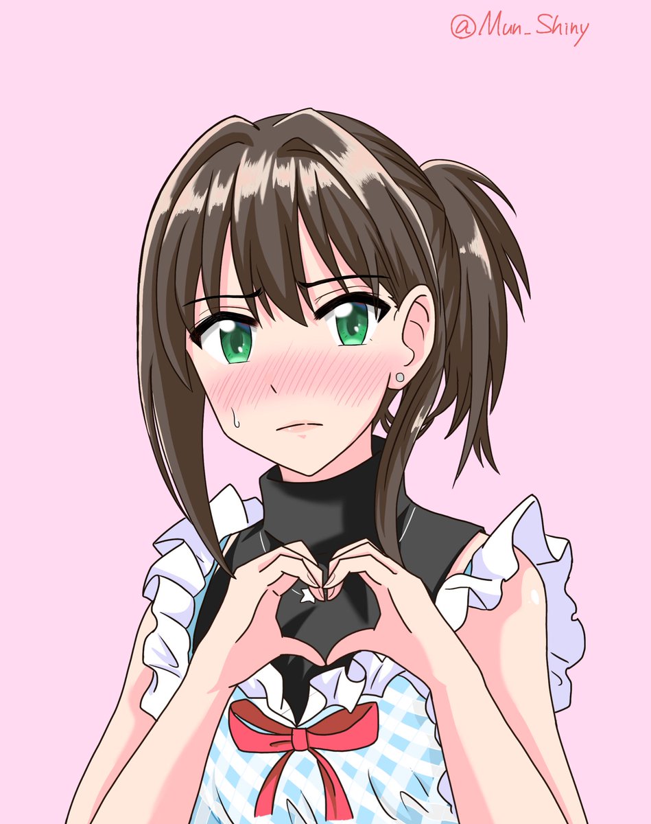 ちょっと プロデューサー このポーズすごく恥ずかしいんだけど むん のイラスト