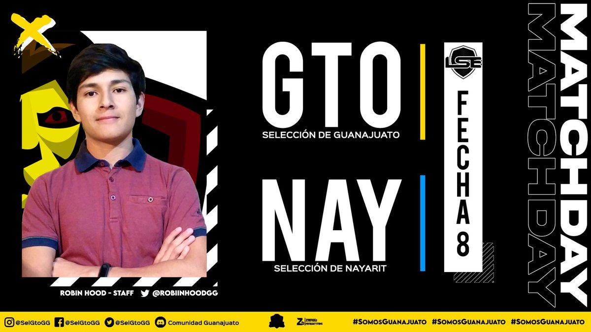 MATCHDAY | #ClashRoyale

Esta noche disputamos la fecha 8 de la @LSE_CR en contra de la Selección de Nayarit. 🏆

Buscaremos la victoria ante el puntero de la tabla para seguir subiendo lugares. 🦁🔥

¿Ya nos sigues en facebook? 🤔
🌐 facebook.com/selgtogg

#SomosGuanajuato