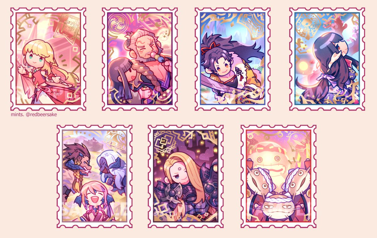 HmmHMM Next set of stamp tapes??? ???
#FFXIV #FF14 #FFXIVART