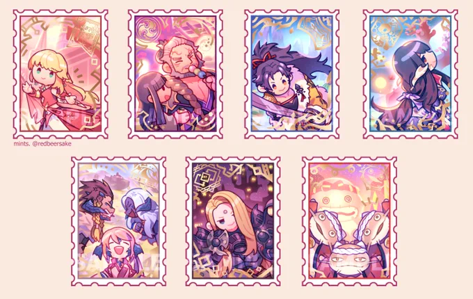 HmmHMM Next set of stamp tapes??? ???

#FFXIV #FF14 #FFXIVART 