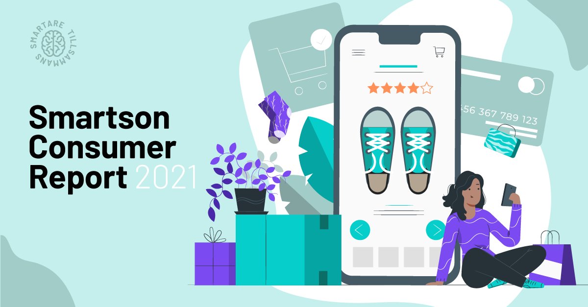 Smartson's tweet image. Dags för årets stora studie - bidra till årets Smartson Consumer Report 2021 och var med i utlottningen av 100 hyrfilmer via SF Anytime. bit.ly/2NH1qlF