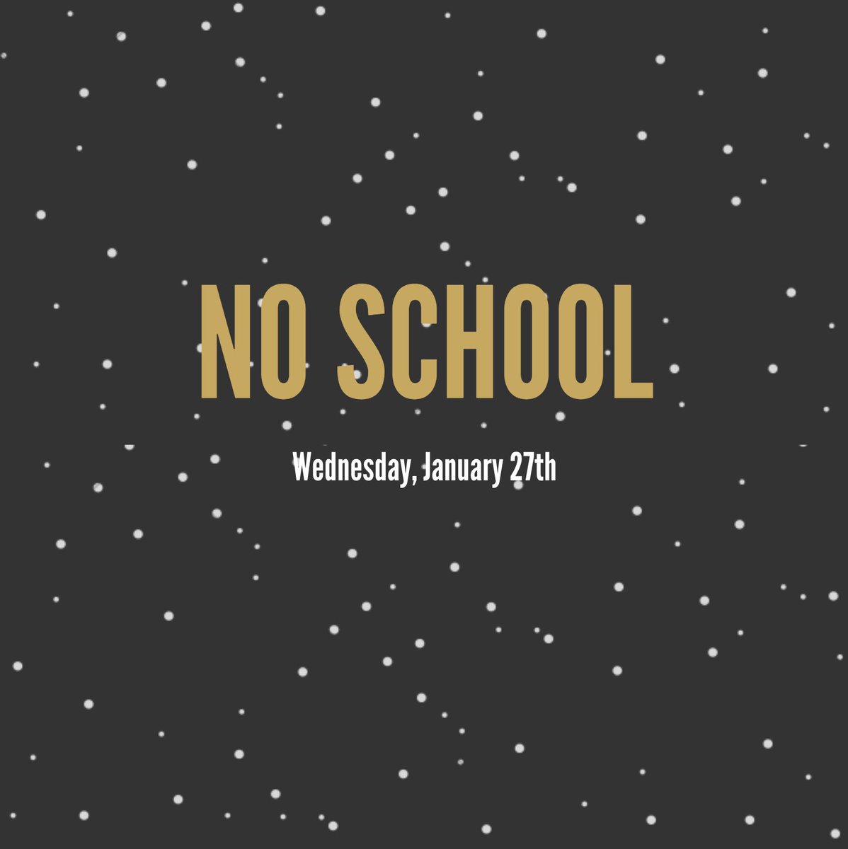 Lebanon Schools will not be in session today, 1/27. Be safe Yellowjackets!