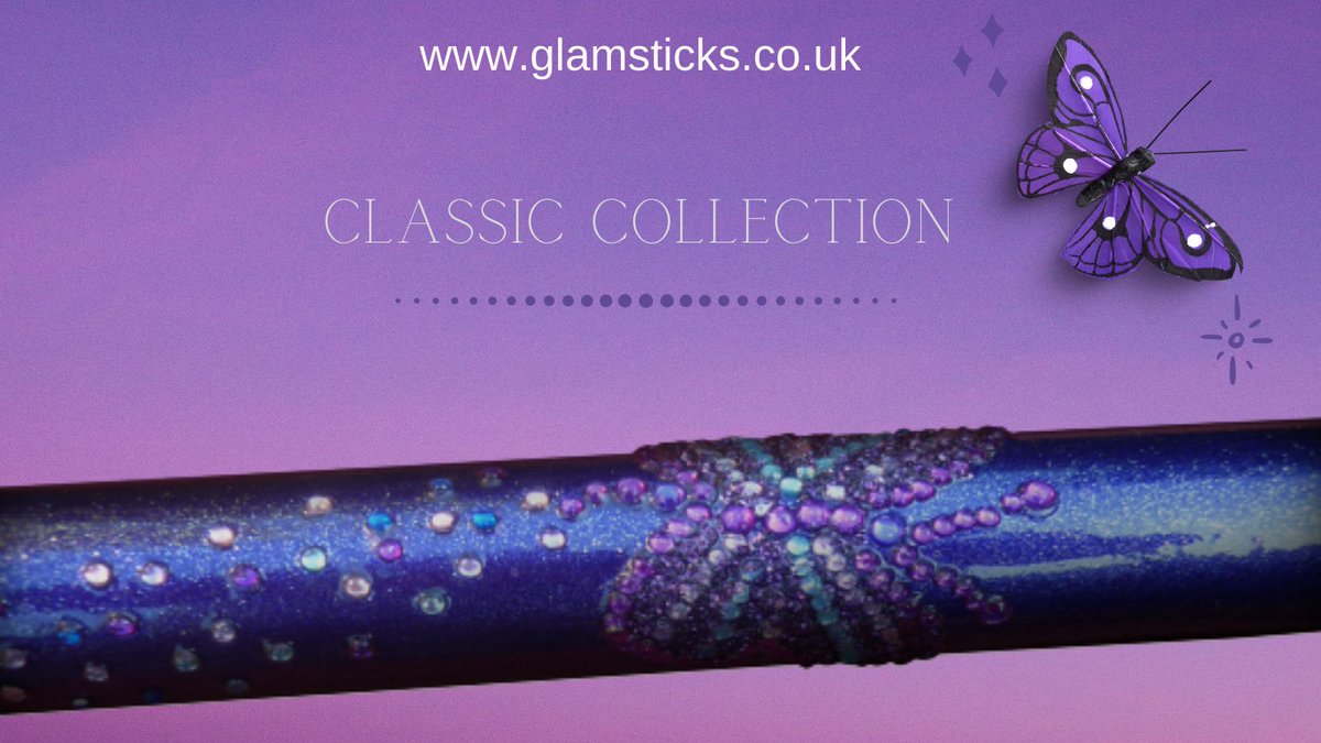 Glamsticks's tweet photo. When a #MobilityAid can add so much to making you feel better about facing the world! All our #Glitterwings are adorned with dazzling #diamanté #butterflies. #Flutterbye #Crutch is one of them. #Fibromyalgia #walkingsticks  #disabled Show yours off today: https://t.co/0FHwGZ5wI7 https://t.co/HkNWj36jxH