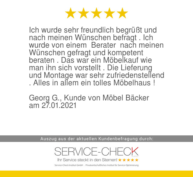 serviceinstitut's tweet image. Aus aktueller #servicecheck #Kundenbefragung von #MoebelBaecker:
service-check.com/bewertungen/ku…