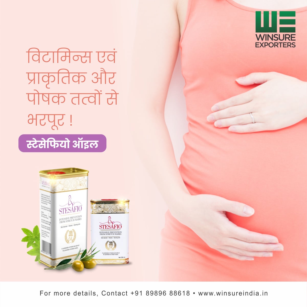 WinsureExporte1's tweet photo. Buy stesafio oil (200ml) online at affordable price
Stesafio Anti Stretch Mark Oil is a body toning oil that is of much help during and after pregnancy too. It is especially useful in removing or reducing stretch marks.
https://t.co/b42sDl5Osh https://t.co/FjQiUMUWgp