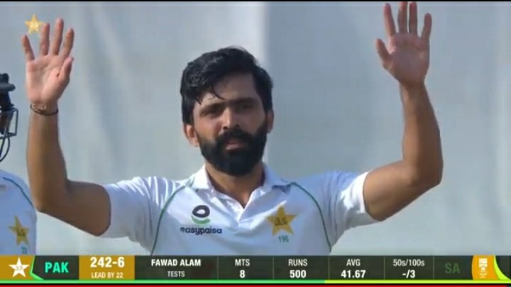 umehaniii1's tweet photo. Only Pakistani Batsman to convert first three 50s into centuries in test cricket.

Fawad King 👑 https://t.co/xytENMfndx