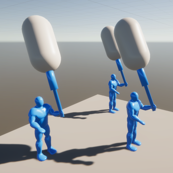 synncorpdev's tweet photo. in order for the baton guards to hit their targets more safely, a new technology was patented

ＭＡＧＮＵＭ ＢＡＴＯＮＳ

#gamedev #indiegame #indiedev #gamedevelopment #indiegamedev #gamedesign #videogames #games #indiegames #madewithunity #videogame #gamedevelopers #gamedevlife https://t.co/JNGp1yUKZj