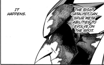 Next 'asspull' is Toga's powerup. It was explained, same arc, that quirks can undergo Quirk Awakenings/Evolutions. You may not LIKE that this can happen, but nevertheless, it was not out of nowhere.