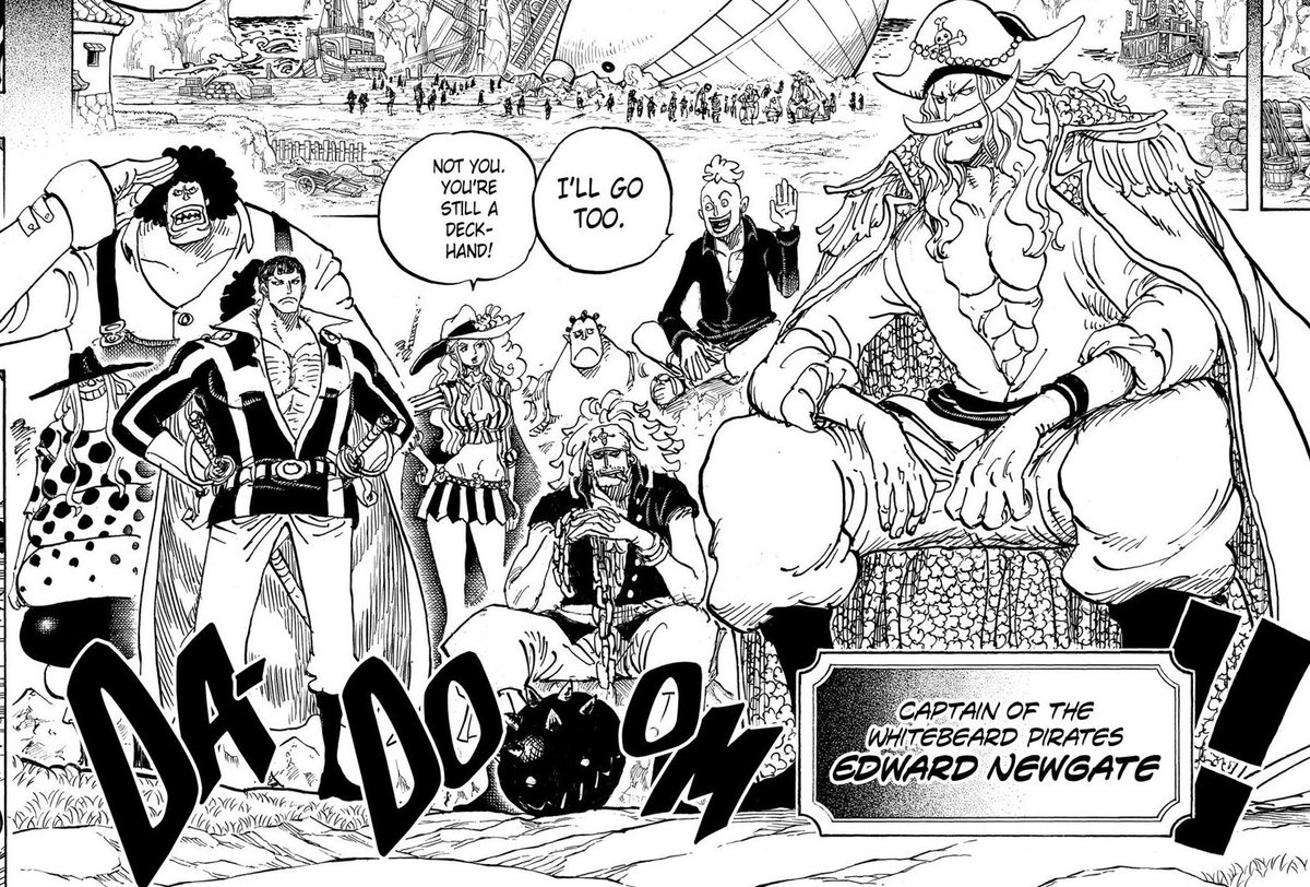 On va donc résumer ce que l’on sait de lui:-il a rejoint BB il y a ~30 ans;-il a évolué dans cet équipage jusqu’à en devenir le commandant de la 1ère flotte et le bras droit de BB;-il a montré à Marineford qu’il était capable d’affronter les amiraux plus ou moins à...