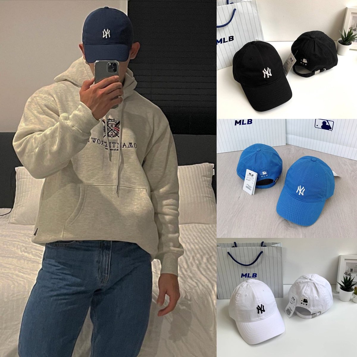 ganjameow's tweet photo. หมวก MLB NY CAP แบบพี่วอนโฮ
💙💚❤💛🧡💜🖤
#พร้อมส่ง 1,590.-
เบจ / ดำ / ขาว / น้ำเงิน
รับผ่อนนะคะ
IG. dream_rshop
#mlb #mlbcaps #หมวก #cap #wonho #monstax #มอนเบเบ้พล่าซ่า
#ตลาดนัดมอนเบเบ้ #มอนเบเบ้พลาซ่า https://t.co/0shmw2OB8N
