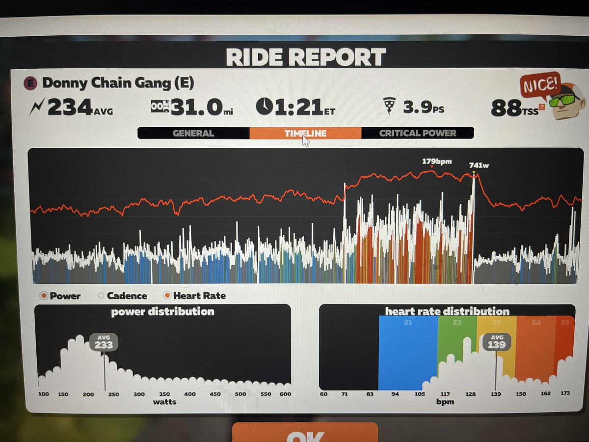 Rocking the morning with <a href="/barebellsuk/">Barebells UK</a> gotta help fill that extra 4% <a href="/whoop/">WHOOP</a> recovery 😉 after last nights #donnychaingang <a href="/downingcycling/">Downing Cycling ®</a> workout on <a href="/GoZwift/">Zwift</a>