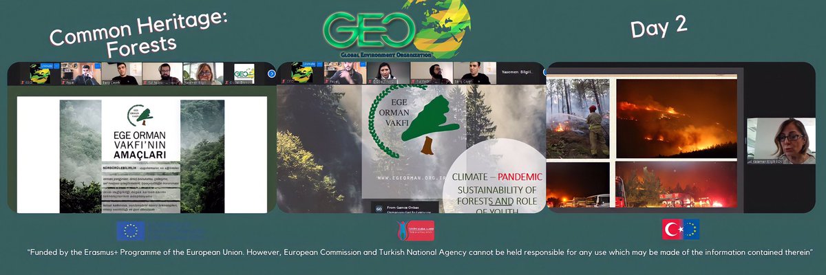 kureselcevre's tweet photo. On the 2nd day, in the presentation of @EgeOrmanVakf ,one of the partners of the project,the #sustainability of #forests and the role of young people were discussed.
#commonheritageforests #savetheplanet #ErasmusPlus https://t.co/53TwzsMnAS