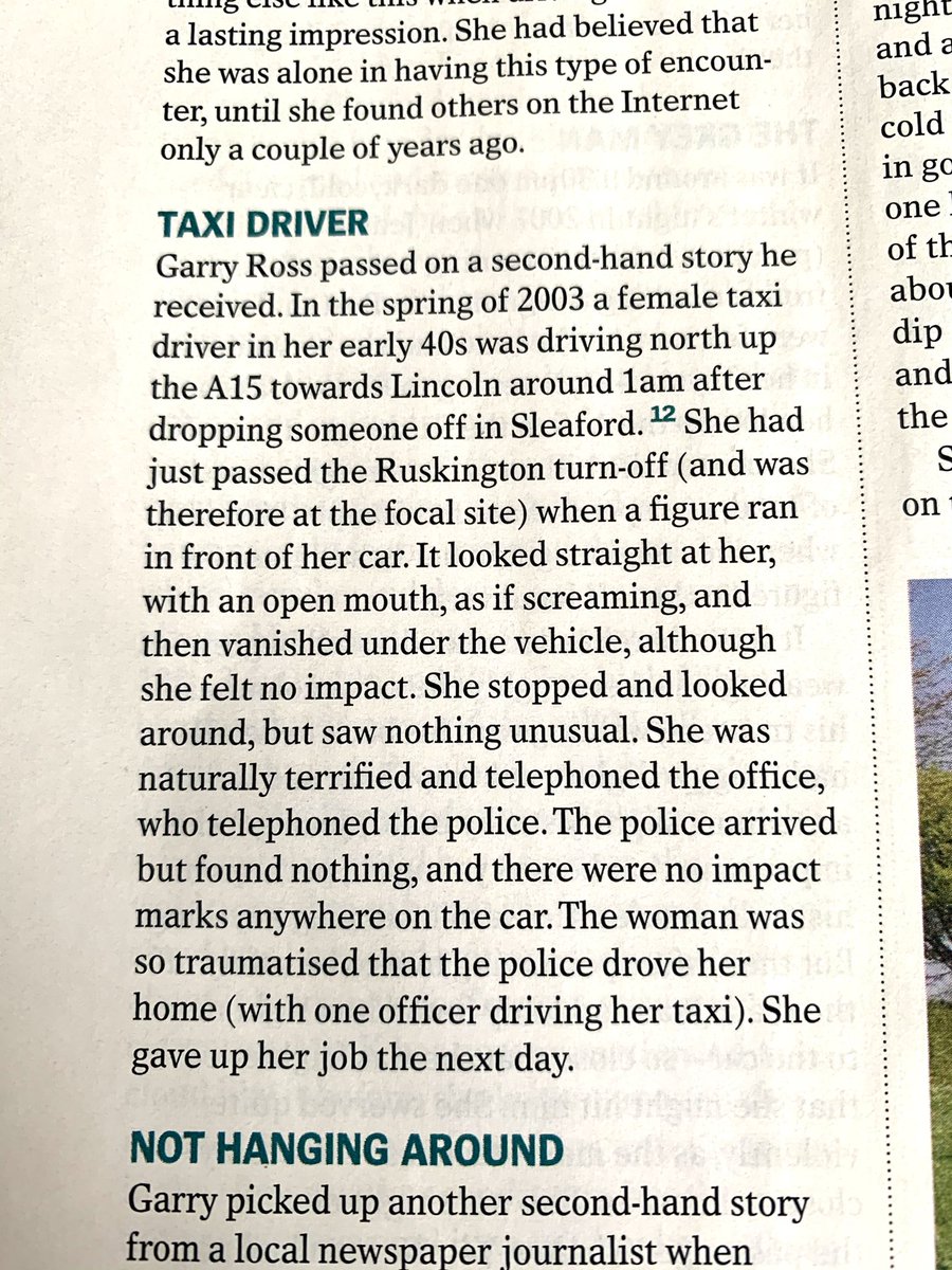 Have been really enjoying the @forteantimes coverage of the Ruskington Horror. All the stories are brilliantly unsettling but this for me remains pure nightmare fuel