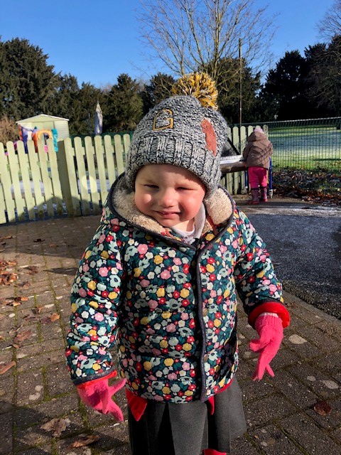 HighfieldsNG24's tweet photo. Enjoying some lovely winter sunshine in Kindergarten, which remains open throughout lockdown to children aged 2-4. Limited places available @HighfieldsNG24 @HeadNewark #earlyyears #learningthroughlockdown https://t.co/2Swz2FlAWo
