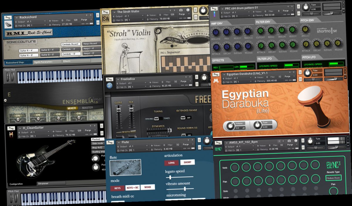 free download kontakt instruments NKI FILE / Twitter