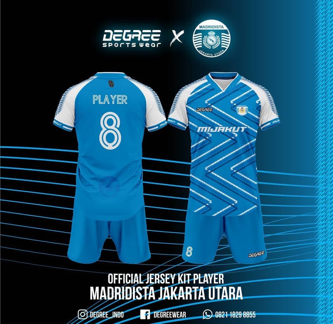 prmijakarta's tweet photo. OPEN PRE ORDER –
“Jersey Pemain dan Kiper Terbaru Mijakut”

@MIJakUt 🤜🏻🤛🏻 @degree_indo

Open 27 Januari 2021
Close 10 Februari 2021

Full printing
Bahan Micro Pabric
Harga termasuk celana
Full sublime

Price : Rp. 185.000
Lengan panjang +15.000 https://t.co/XbMhWRGhPj