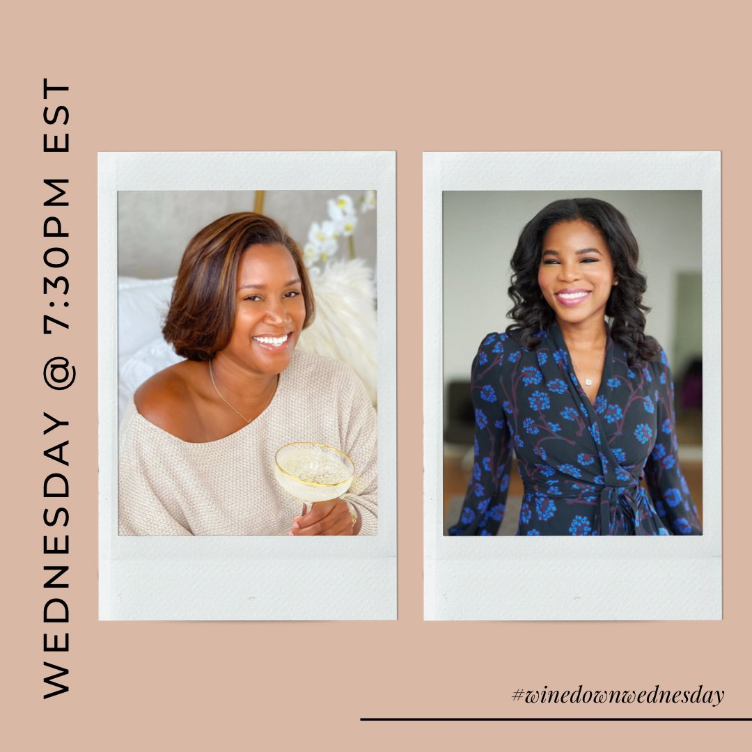 Get ready for another #winedownwednesday with me and board-certified dermatologist @DrMichelleHenry. See you tonight on IG Live at 7:30pm. #dermatologist #skinscreening #botox #fillers #cosmeticprocedures #blackdermatologist 

instagram.com/beautyincolor_…