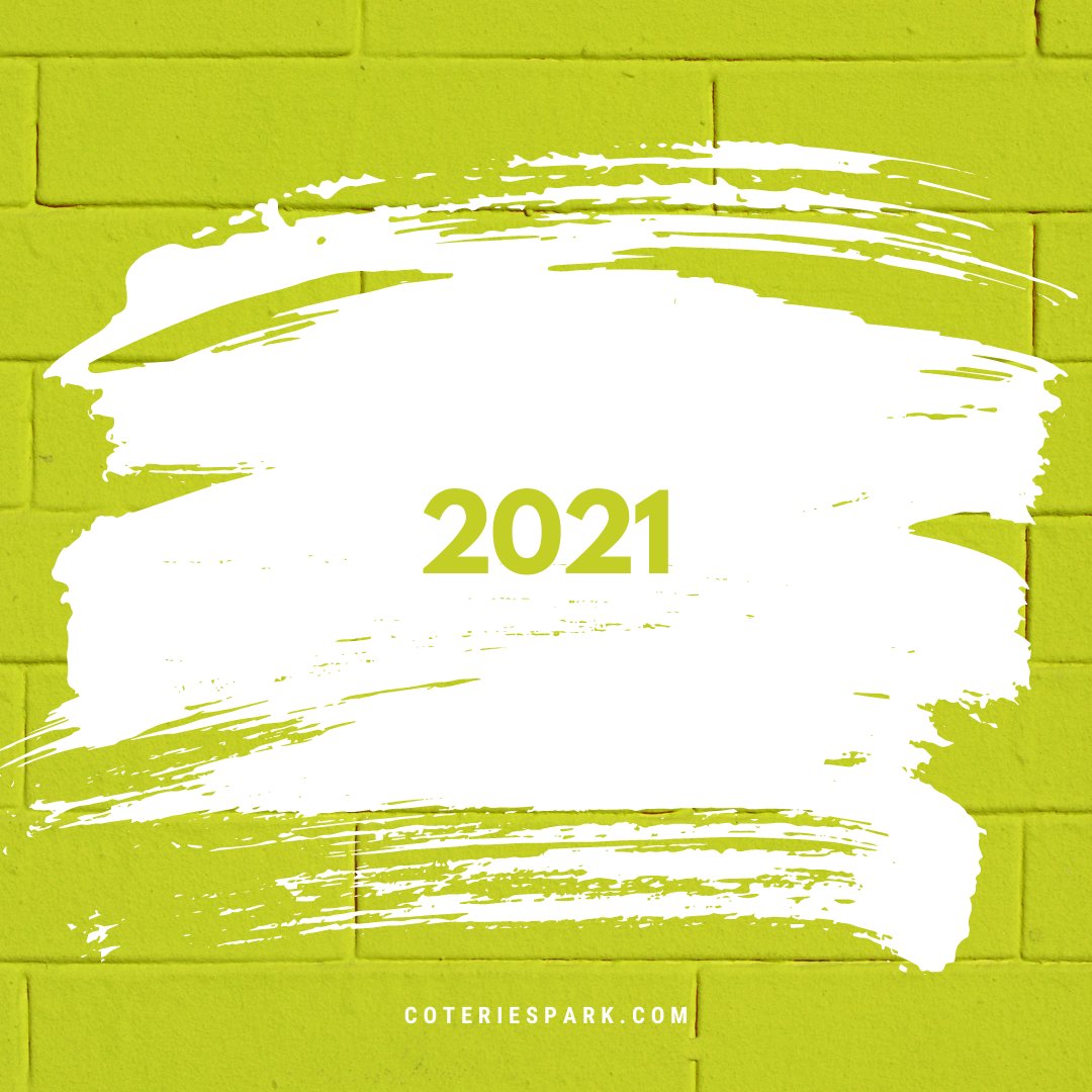 2021 is sure to be a monumental year in its own right. 

We’re embracing hybrid experiences as the new normal. 

We took time in 2020 to re-imagine and re-invent Coterie Spark. Stay tuned and get excited!

Read more at coteriespark.com/20-20-a-positi…. ✨