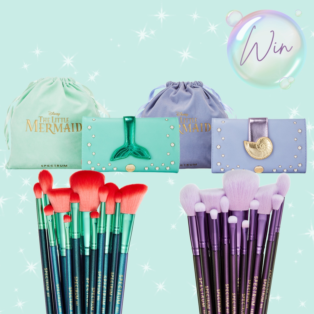 LITTLE MERMAID GIVEAWAY 🧜🏼‍♀️🐠
⁠
We're giving 1 LUCKY WINNER a chance to WIN our Spectrum x Disney #TheLittleMermaid Collection💫 ⁠ ⁠
⁠
The rules to WIN✨⁠
💜 Follow us @spectrumbrushes
💜 Like &amp; RT⁠
💜 Comment &amp; tag your BFF ⁠

1 winner will be announced 03/02 🌸 GO